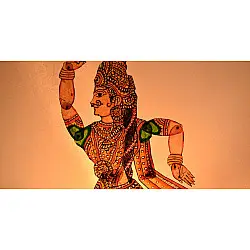 Leather Puppets - Dancer Sukanya
